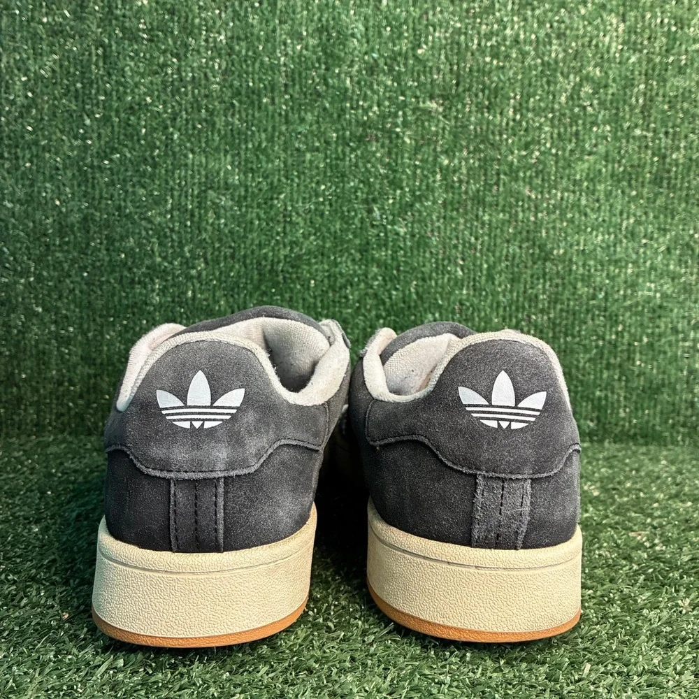 Adidas Campus 00s HQ8708 Gum Suede Skater Sneaker Core Black Off White Mens 10.5